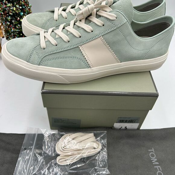 Men’s Tom Ford Cambridge, low top sneaker size 12 made in Italy - Picture 4 of 10